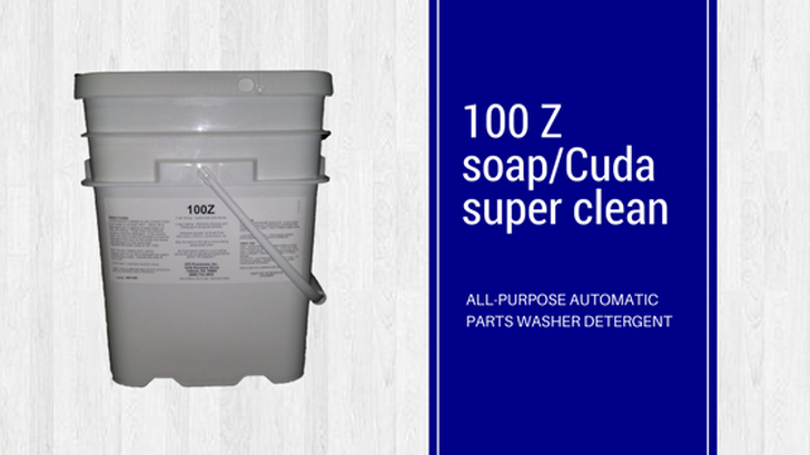 100 Z Soap for Machine Parts Cleaning