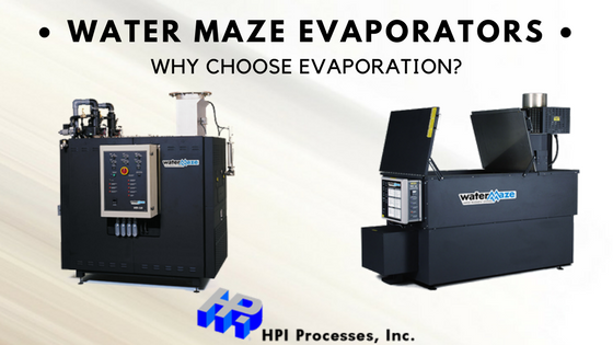 Water Maze Evaporators